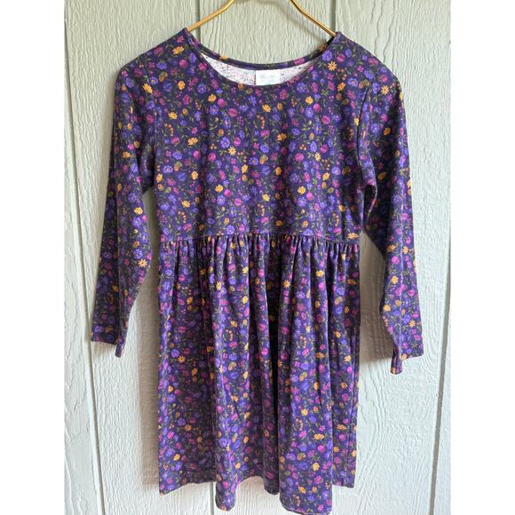 Girls Vintage 90s Floral Dress, Size 12 - Picture 1 of 4